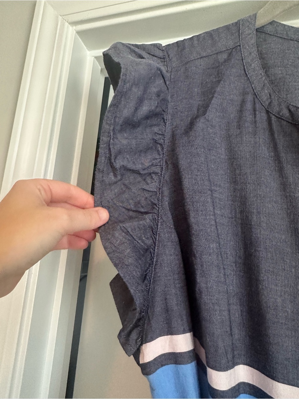Women’s XL Sewing Down South x‎ Crown & Ivy Wright Maxi Dress w/ Sash - Picture 9 of 13